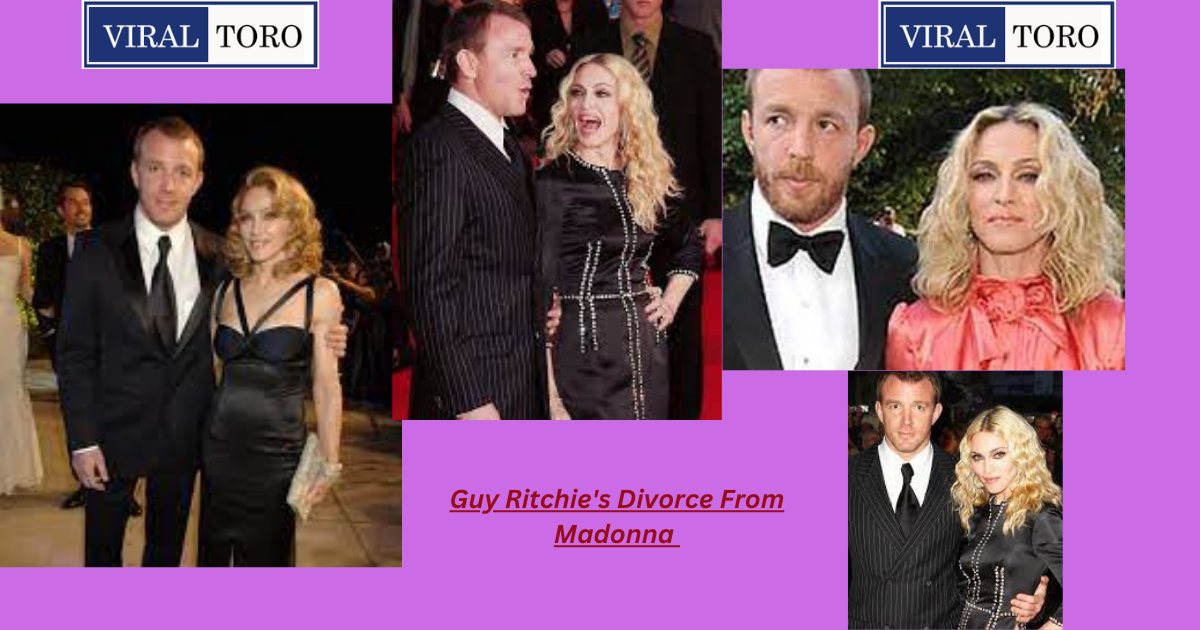 Divorce- Guy Ritchie with Madonna
